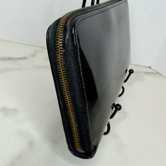 Celine Black Patent Leather Vintage Wallet - Picture 9 of 9